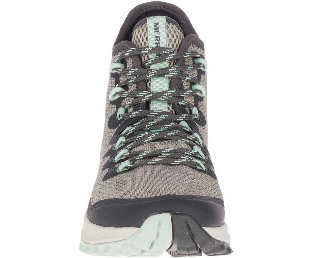 Merrell Boots Grey - Bravada Mid Waterproof - Womens 59AJFZDQE